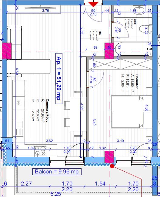 Apartament de vânzare 2 camere Floreşti - 182448AV | BLITZ Cluj-Napoca | Poza1