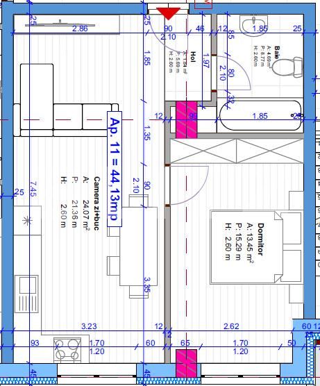 Apartament de vânzare 2 camere Floreşti - 182449AV | BLITZ Cluj-Napoca | Poza1