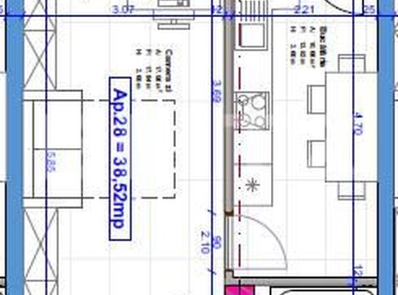 Garsonieră de vânzare Floreşti - 182546AV | BLITZ Cluj-Napoca | Poza1