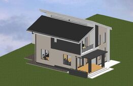 Casa individuala 4 camere Cristian,casa la rosu!