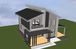 Casa individuala 4 camere Cristian,casa la rosu!