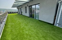 Apartament la cheie, 3 camere, 73 mp, 143 mp terasa, parcare, zona Rivus Mall