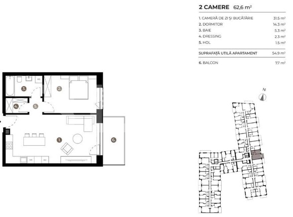 Apartament de vânzare 2 camere Semicentral - 183025AV | BLITZ Cluj-Napoca | Poza7