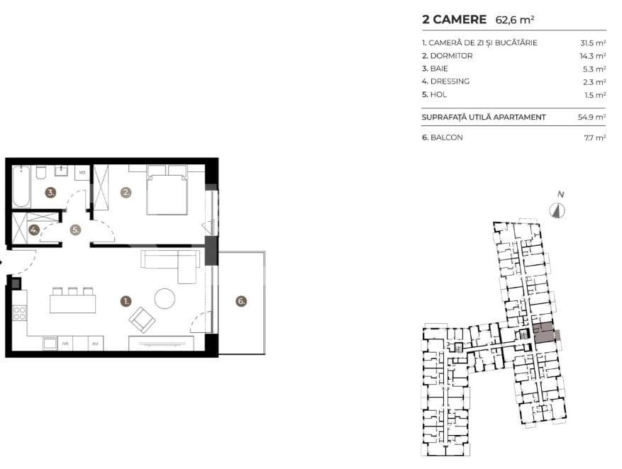 Apartament de vânzare 2 camere Semicentral - 183025AV | BLITZ Cluj-Napoca | Poza7