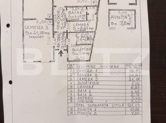 Apartament de vânzare 3 camere Central - 183093AV | BLITZ Cluj-Napoca | Poza16