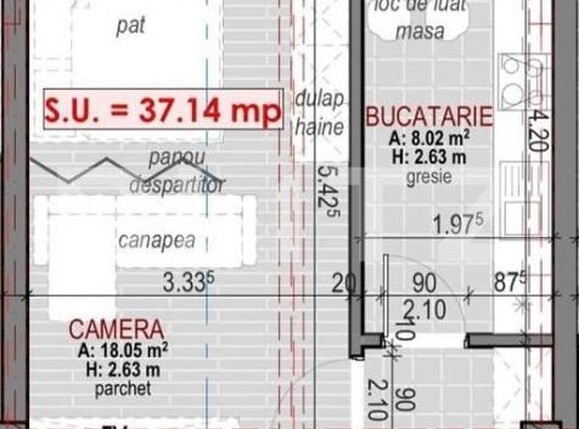 Garsonieră de vânzare Floreşti - 183110AV | BLITZ Cluj-Napoca | Poza10