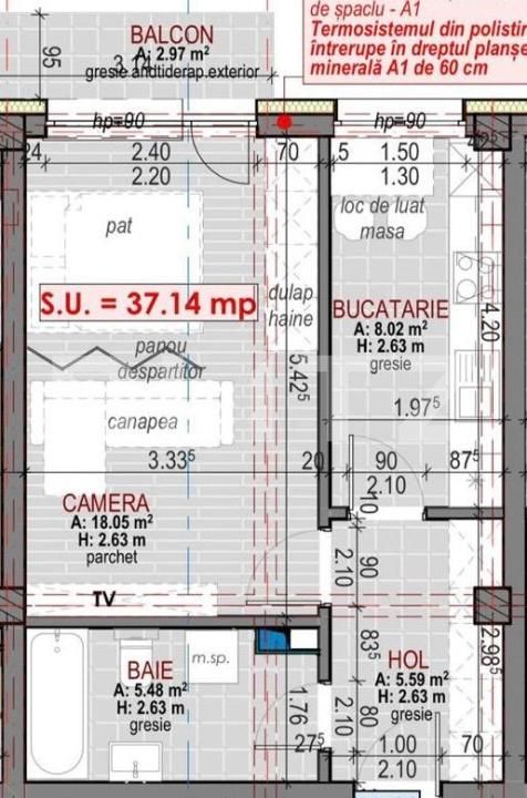 Garsonieră de vânzare Floreşti - 183110AV | BLITZ Cluj-Napoca | Poza10