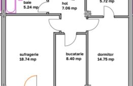 Apartamente moderne cu 2 camere, balcon si dressing - bloc nou in Ghimbav
