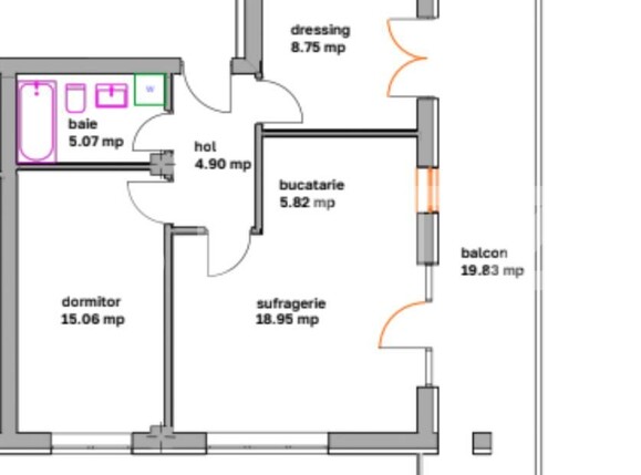 Apartament de vânzare 2 camere Ghimbav - 183477AV | BLITZ Brașov | Poza3
