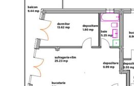 Apartamente moderne cu 2 camere, balcon si dressing - bloc nou in Ghimbav