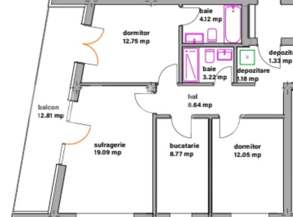 Apartament de vânzare 3 camere Ghimbav - 183481AV | BLITZ Brașov | Poza1