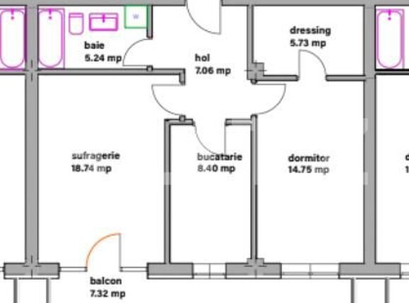 Apartament de vânzare 2 camere Ghimbav - 183482AV | BLITZ Brașov | Poza2