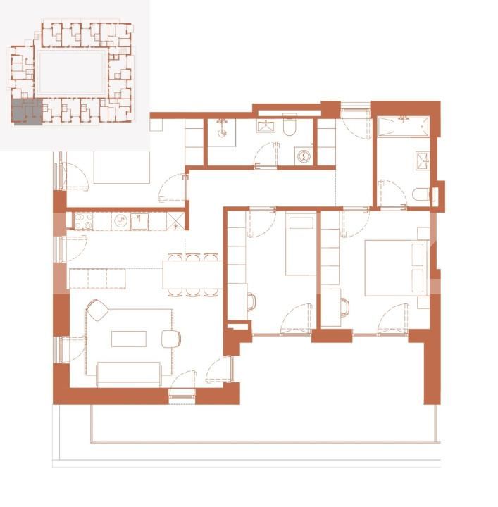 Apartament de vânzare 4 camere Semicentral - 183491AV | BLITZ Cluj-Napoca | Poza2