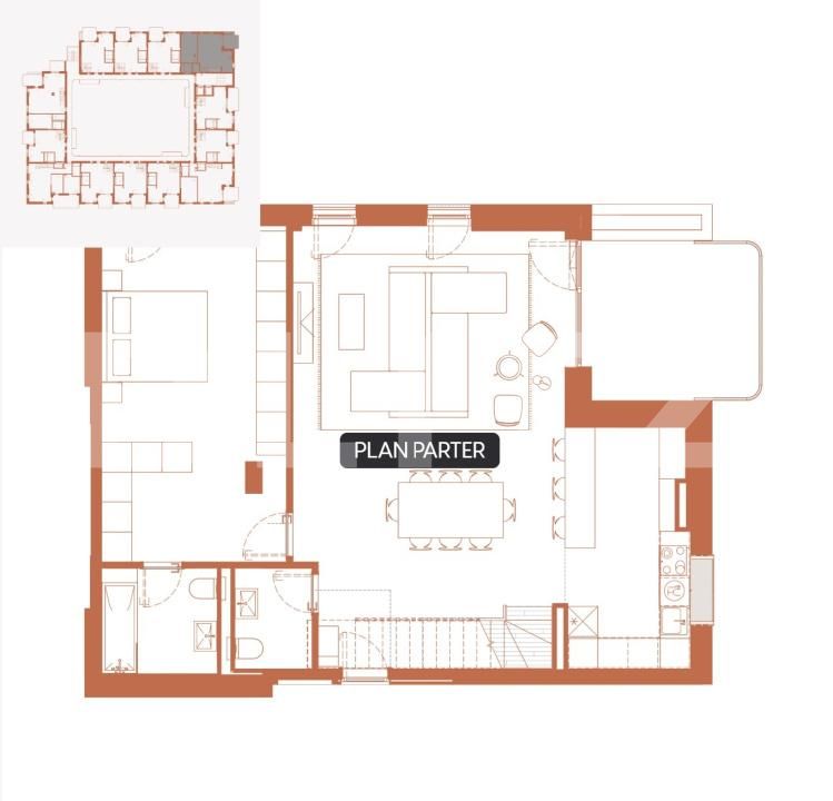 Apartament de vânzare 4+ camere Semicentral - 183493AV | BLITZ Cluj-Napoca | Poza2