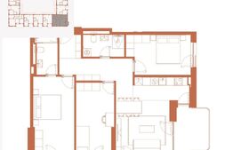 Comision 0! River by Hexagon - Apartament 4 camere, 93 mp, Dressing