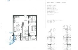 Apartament 2 camere decomandate, 56 mp utili, zona Iulius Mall