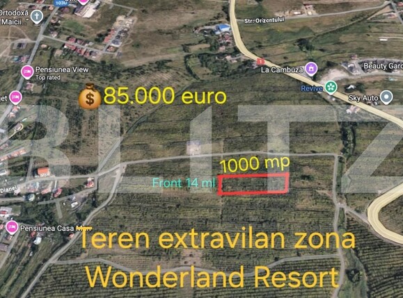 Teren de vânzare Exterior Sud - 183834TV | BLITZ Cluj-Napoca | Poza1