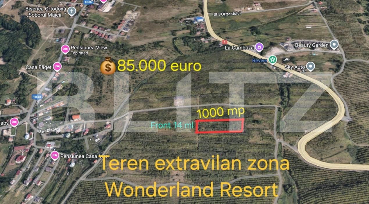 Teren de vânzare Exterior Sud - 183834TV | BLITZ Cluj-Napoca | Poza1