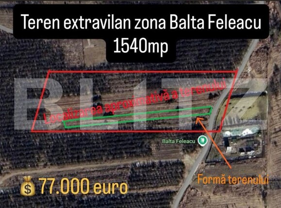 Teren de vânzare Exterior Sud - 183836TV | BLITZ Cluj-Napoca | Poza1