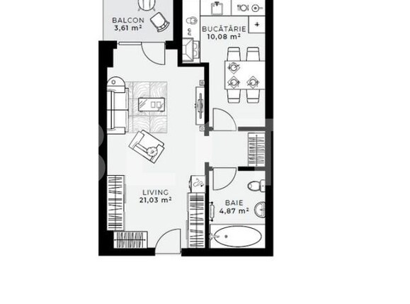 Garsonieră de vânzare Sopor - 183868AV | BLITZ Cluj-Napoca | Poza8