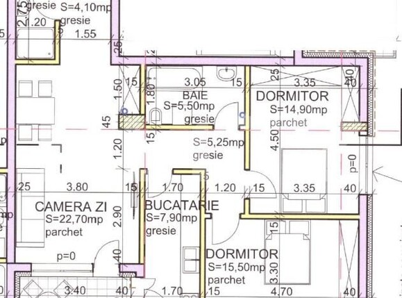 Apartament de vânzare 3 camere Andrei Mureşanu - 183934AV | BLITZ Cluj-Napoca | Poza2