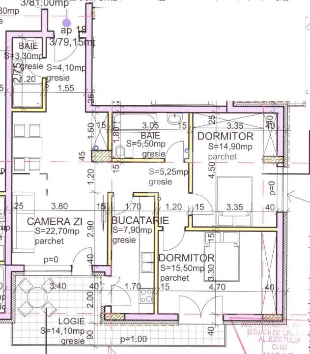 Apartament de vânzare 3 camere Andrei Mureşanu - 183934AV | BLITZ Cluj-Napoca | Poza2