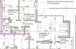 Apartament cu 3 camere, 92 mp, bloc Premium- zona Andrei Muresanu