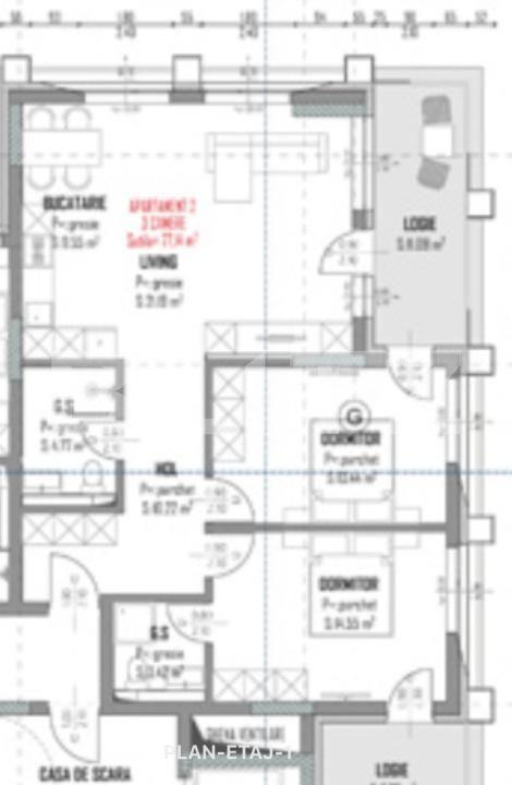 Apartament de vânzare 3 camere Intre Lacuri - 184154AV | BLITZ Cluj-Napoca | Poza3