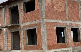 Casa cu 3 dormitoare, semifinisata, teren 400 mp, cartier Izvor - Târlungeni