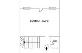 Triplex cu 130 mp utili, semifinisat in zona Floresti.