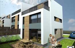 De vanzare Duplex, 130 mp cu teren aferent de 200 mp. Dispus pe P+E+M.