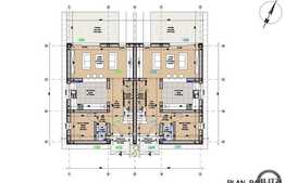 De vanzare Duplex, 130 mp cu teren aferent de 200 mp. Dispus pe P+E+M.