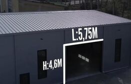 Doua hale industriale 620 - 1500 mp, Campenesti /Apahida