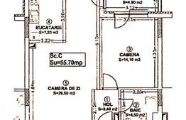 EXCLUSIV BLITZ ! Apartament 2 camere, etaj intermediar, zona Rivus Mall