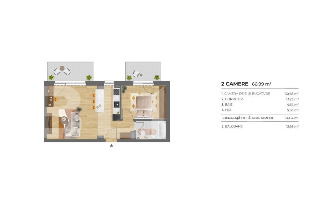 Apartament de vânzare 2 camere Dambul Rotund - 184912AV | BLITZ Cluj-Napoca | Poza2