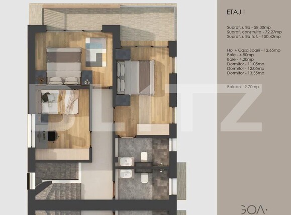 Casa de vânzare 5 camere Tractorul - 185025CV | BLITZ Brașov | Poza3