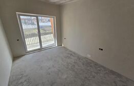 Apartament semifinisat, cu 2 camere, 44mp, balcon, in Apahida