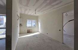 Apartament semifinisat, cu 2 camere, 44mp, balcon, in Apahida