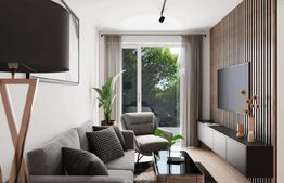 Apartament semifinisat, cu 2 camere, 44mp, balcon, in Apahida
