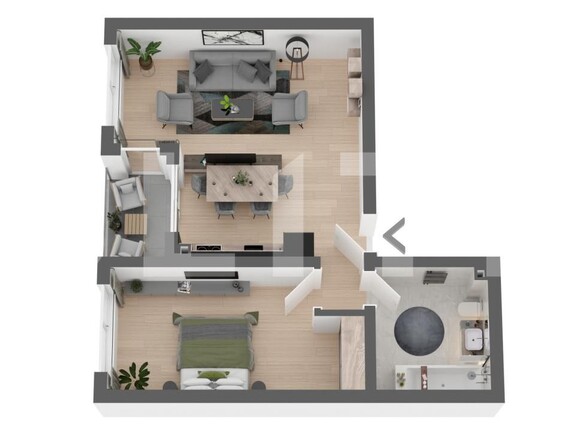 Apartament de vânzare 2 camere Apahida - 185128AV | BLITZ Cluj-Napoca | Poza1