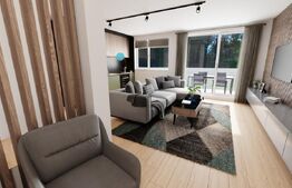 Apartament spatios 68mp, 3 camere, garaj si gradina mare 90mp