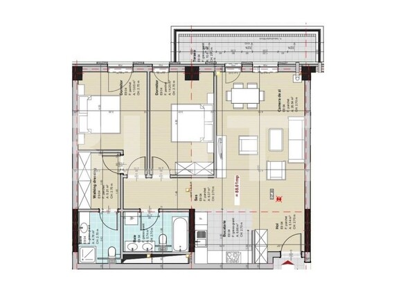 Apartament de închiriat 3 camere Zorilor - 185491AI | BLITZ Cluj-Napoca | Poza12