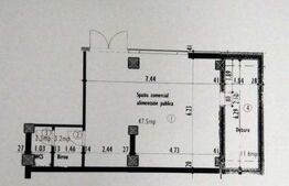 Spațiu comercial, 130 mp, zona Între Lacuri 