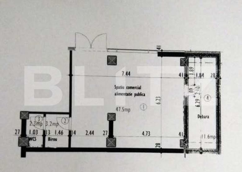 Spațiu comercial de închiriat Intre Lacuri - 185674SIC | BLITZ Cluj-Napoca | Poza8