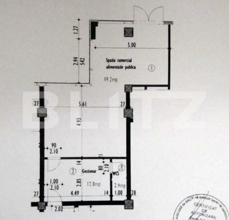 Spațiu comercial de închiriat Intre Lacuri - 185674SIC | BLITZ Cluj-Napoca | Poza7