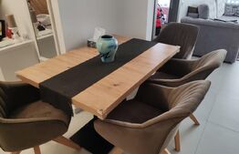 Apartament cu 3 camere, 63 mp, cu 2 bai si balcon mare, in zona Valea Garboului