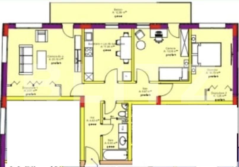 Apartament de vânzare 3 camere Iris - 185950AV | BLITZ Cluj-Napoca | Poza2