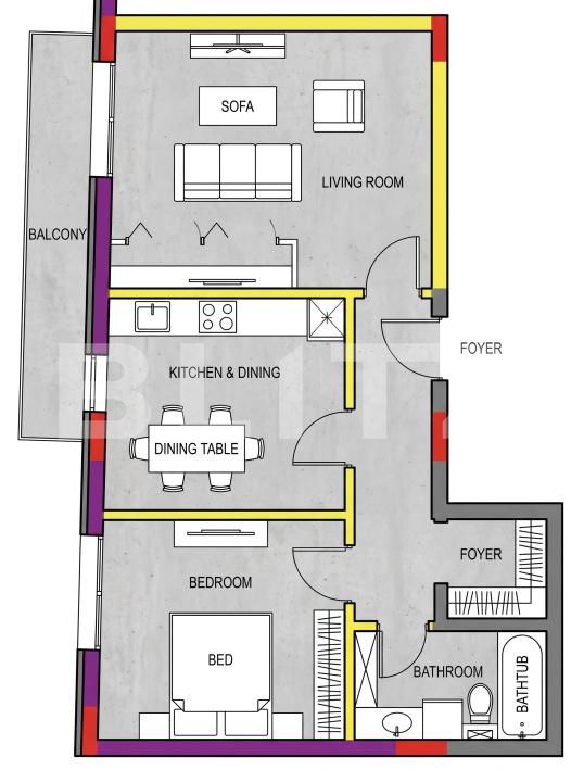 Apartament de vânzare 2 camere Iris - 185975AV | BLITZ Cluj-Napoca | Poza2