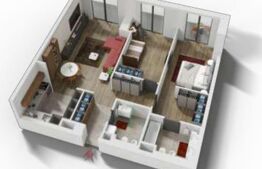 Apartament 3 camere, 97 mp  – ansamblu rezidențial premium, Zona Centrala