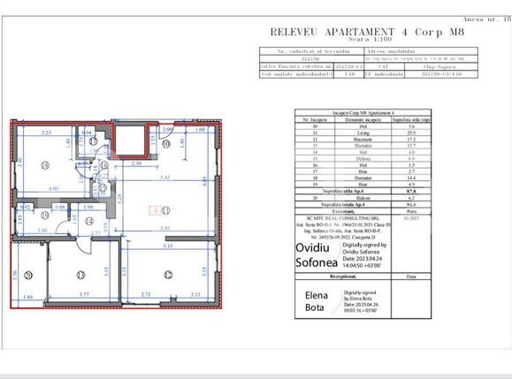 Apartament de vânzare 3 camere Bună Ziua - 186114AV | BLITZ Cluj-Napoca | Poza13